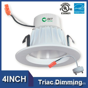 cULus Energy Star Listed 4inch 9W Dimmable led ceiling downlighting